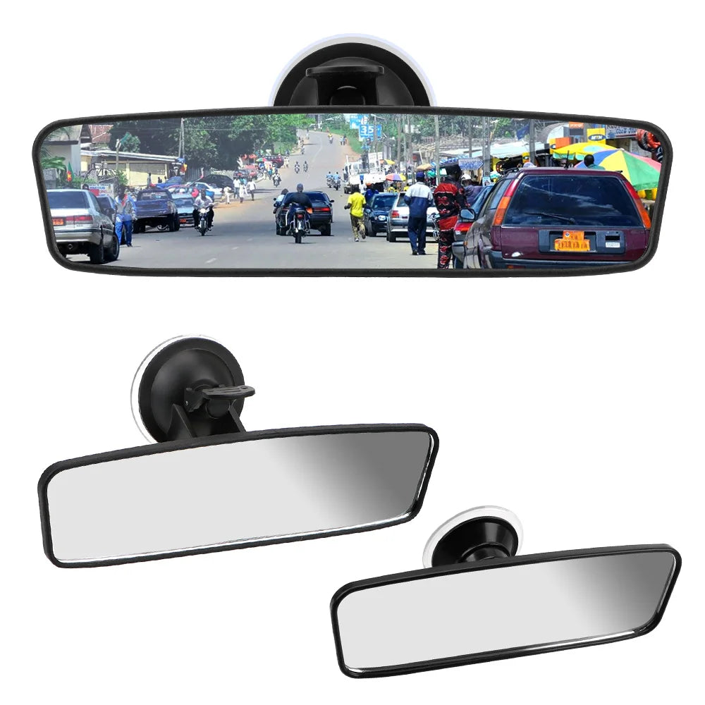 Wide-Angle Rearview Mirror – Clip-On Panoramic Interior Mirror – image 3