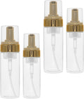 Foam Pump Travel Bottles, 4-Pack Refillable 120 ml & 150 ml