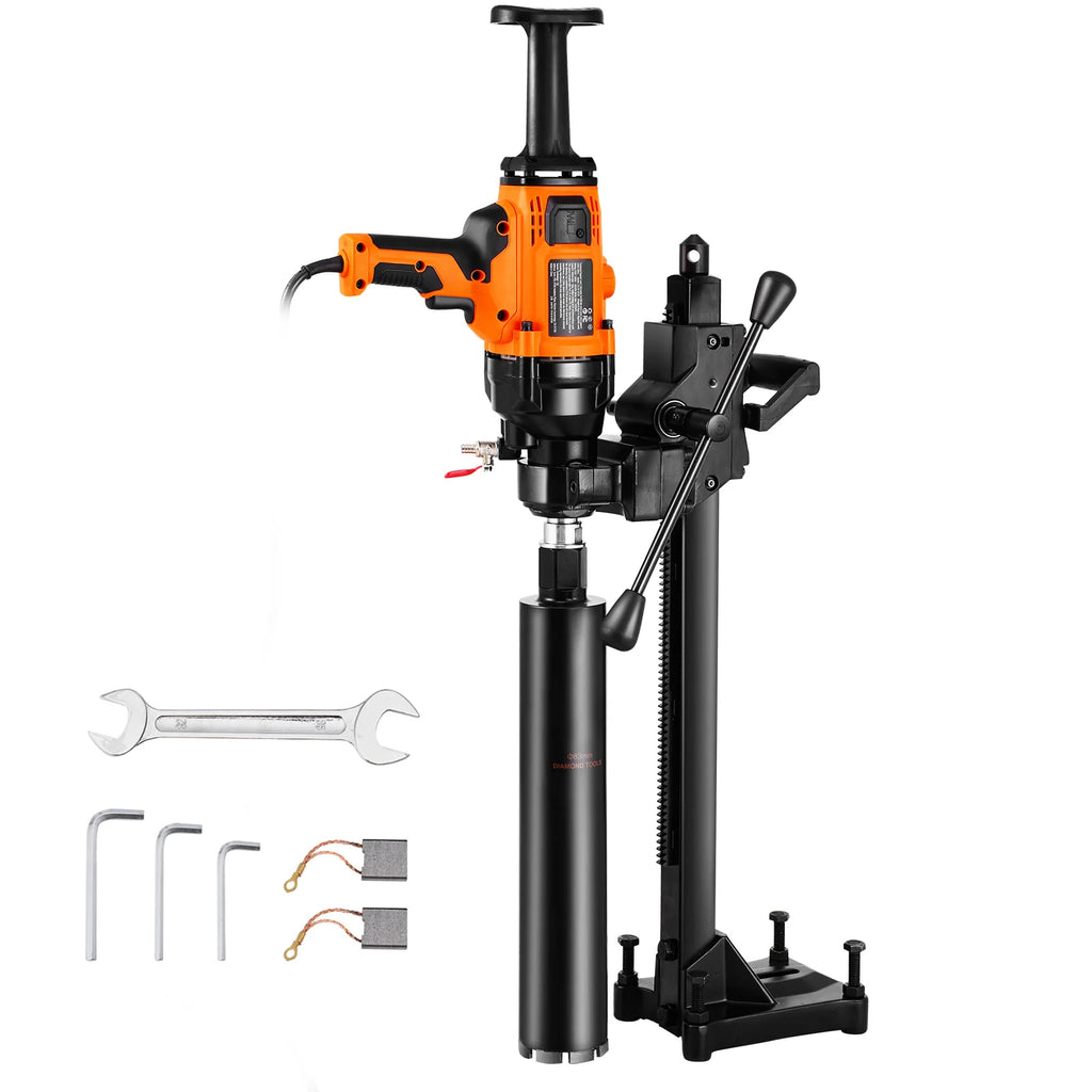 Diamond Core Drill 2000W – 0.8-6.3 in Wet/Dry Rig with Stand – image 11