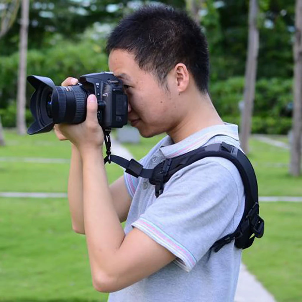 Camera Strap, Sling Shoulder Strap with Safety Tether – image 3
