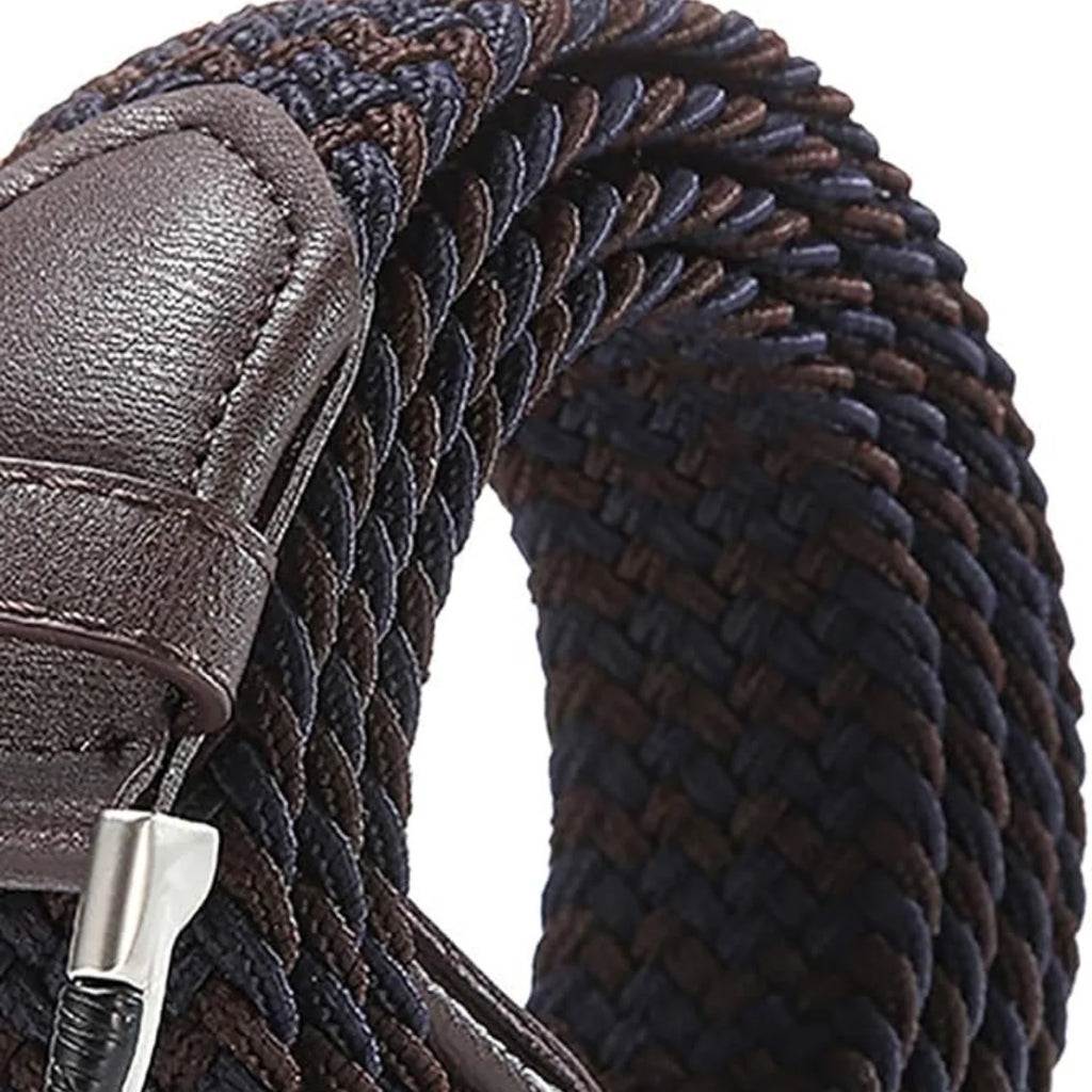 Elastic Braided Belt, Woven Stretch Belt for Women and Men, 41 in – image 4