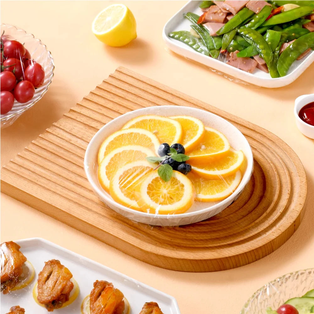 Elastic Bowl Covers 100-Pack - Reusable Stretch Food Storage Covers – image 5