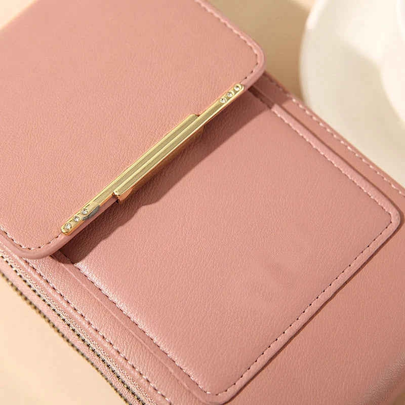 Crossbody Phone Bag – Touchscreen Wallet Purse with Card Slots – image 3