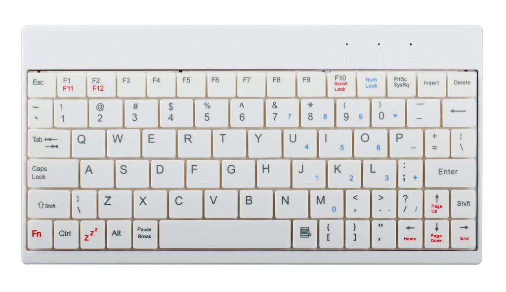 Mini Wired Keyboard, 80 Keys with Carry Bag and Tablet Stand – image 3