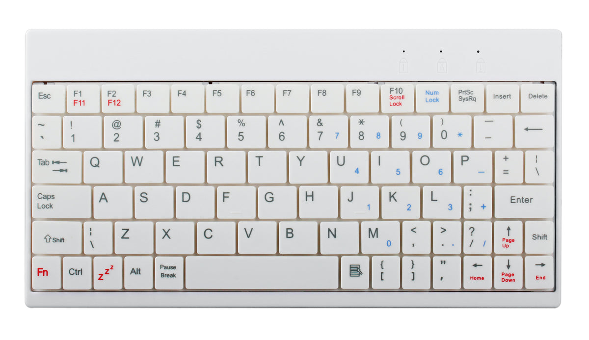 Mini Wired Keyboard, 80 Keys with Carry Bag and Tablet Stand – image 3