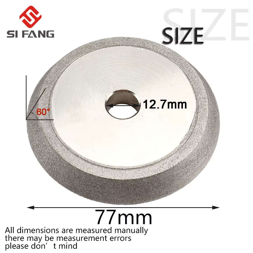 Welding Tungsten Grinding Wheel 3 in Diamond Cup, 60 Degree, 200 Grit – image 2