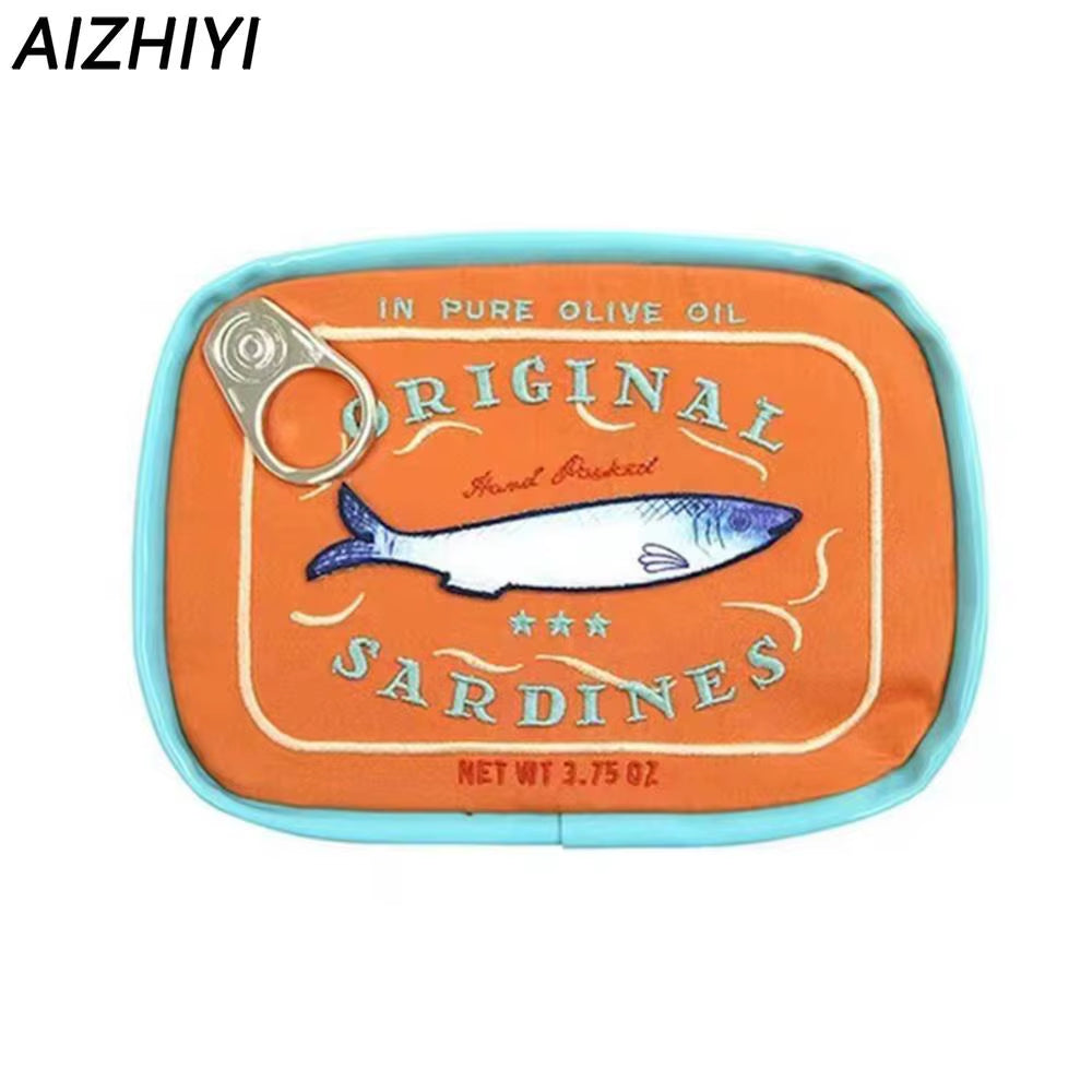 Sardine Tin Style Makeup Bag