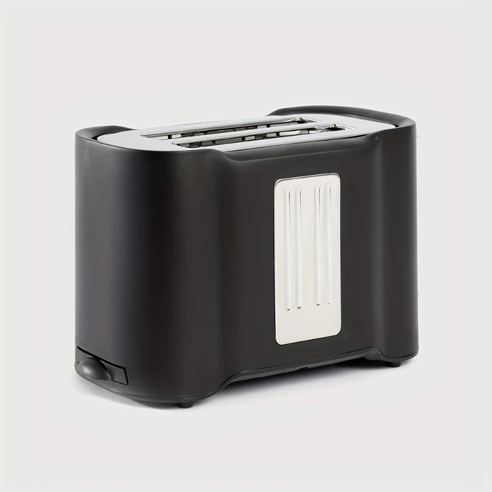 2 Slice Toaster, Wide Slot Stainless Toaster with Crumb Tray