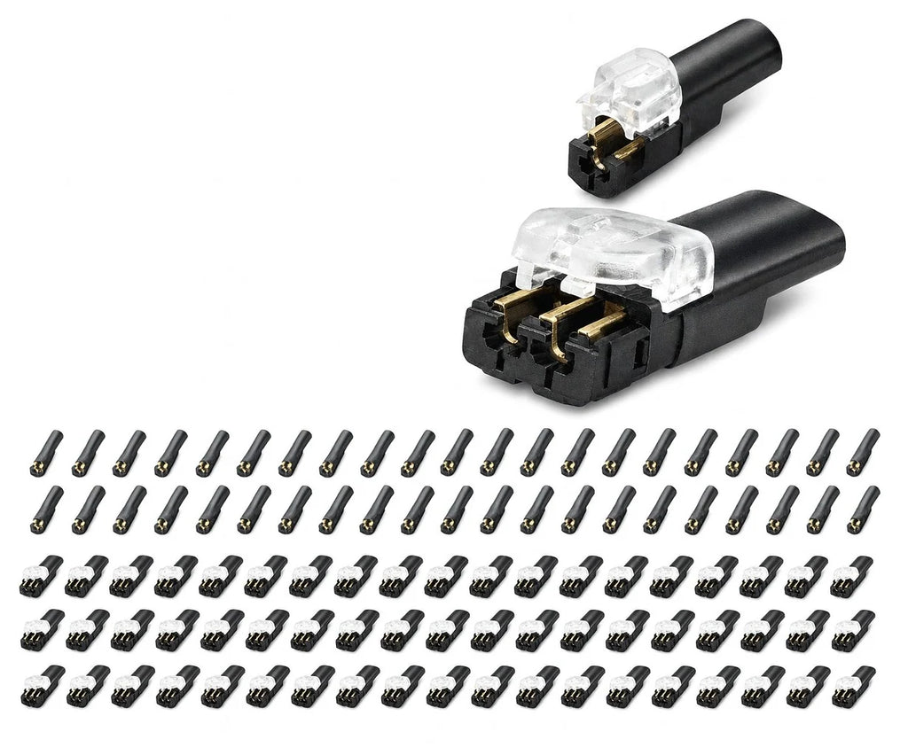 Electrical Quick Wire Connectors 80 Pcs - Reusable Lock Terminals