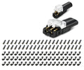 Electrical Quick Wire Connectors 80 Pcs - Reusable Lock Terminals