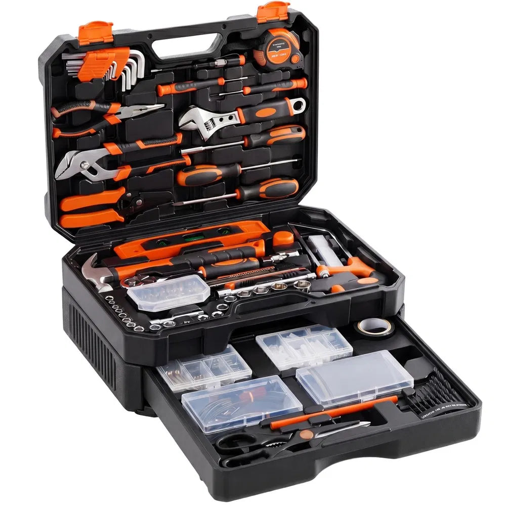 330 Piece Home Hand Tool Set with Drawer Storage Case