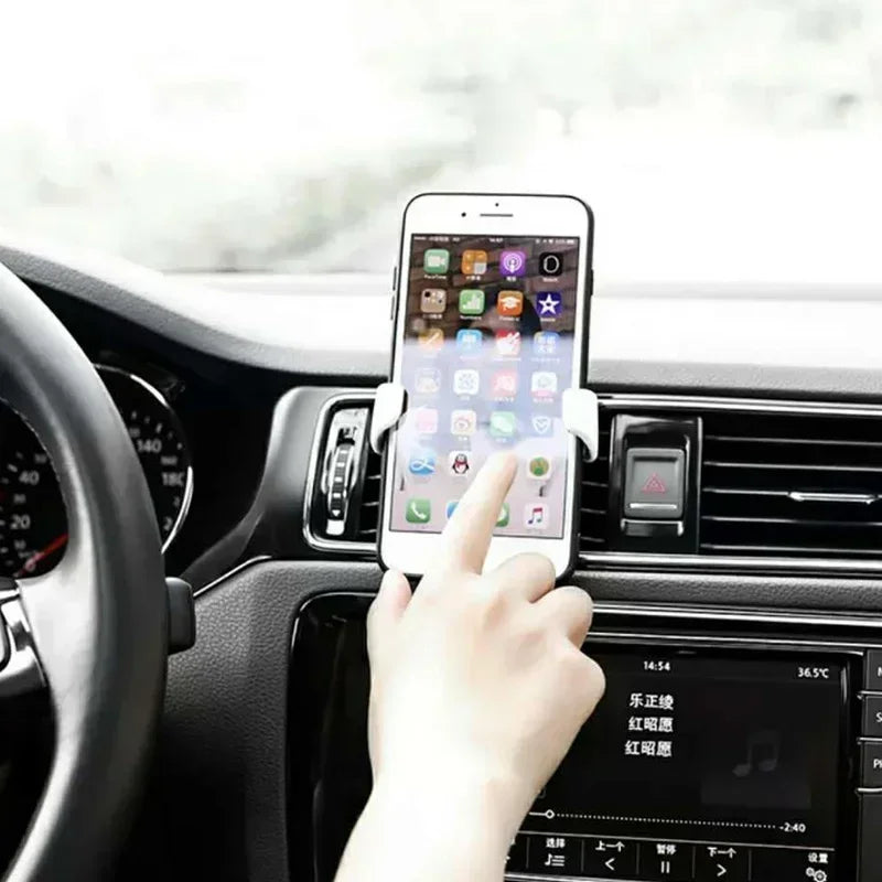 Car Phone Mount Air Vent Gravity Holder, One-Hand 360° Rotation – image 18