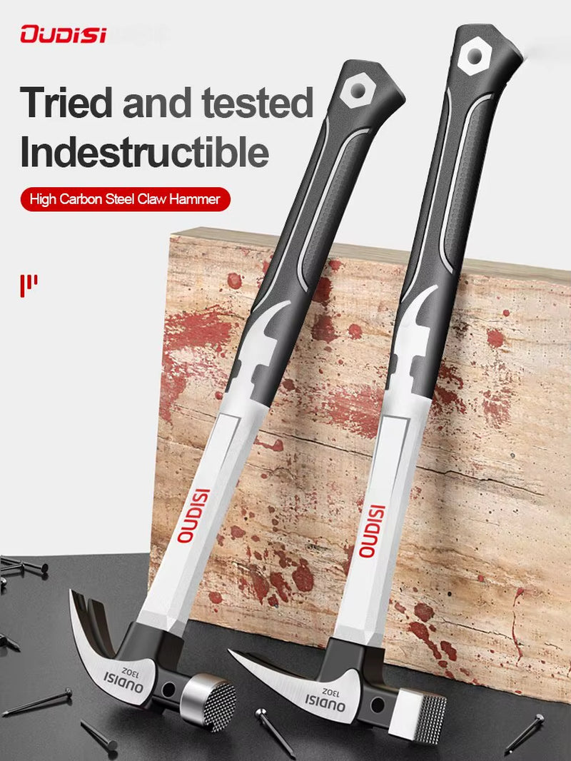 Construction Magnetic Claw Hammer, Nail-Starter Head, 10 or 13 Oz