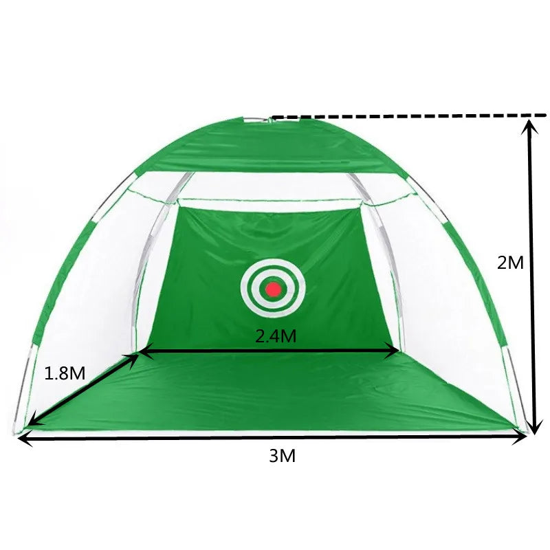 Foldable Golf Hitting Cage 118 x 71 x 79 in, Indoor Outdoor Net – image 3