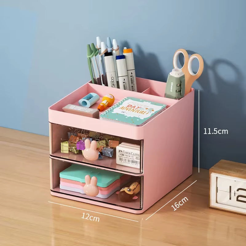 Desk Organizer with Drawer for Pens and Office Supplies – image 8