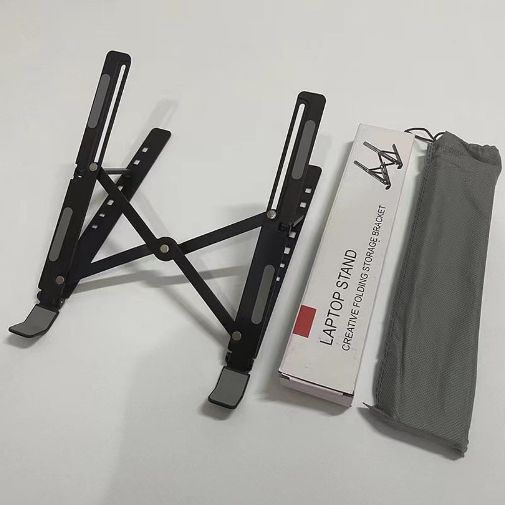 Laptop Stand – Foldable Aluminum, 7 Height Settings – image 5