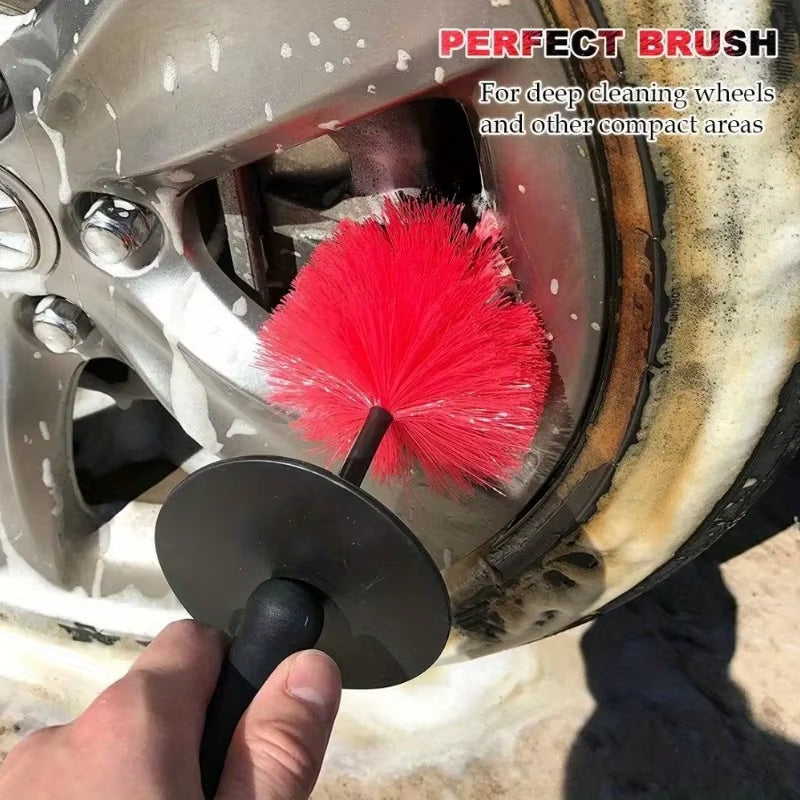 Wheel Rim Brush for Engine Bay, Grille and Tire Detailing – image 4