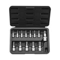 Torx Bit Socket Set, 13-Piece T8-T60 Star Sockets with Storage Case