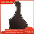 Rosewood Acoustic Guitar Pickguard with Shell Inlay