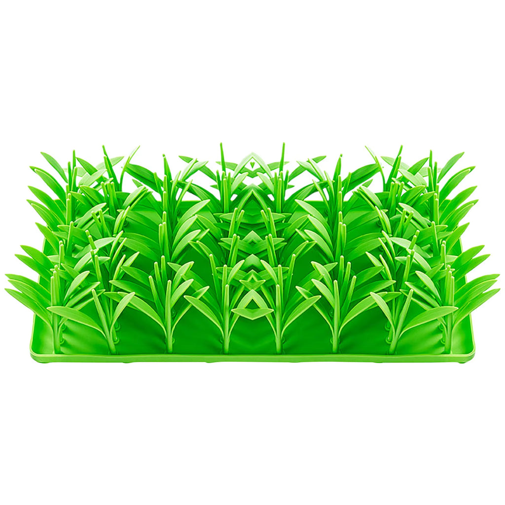 Grass Design Pet Lick Mat - Slow Feeding Mat for Cats & Dogs