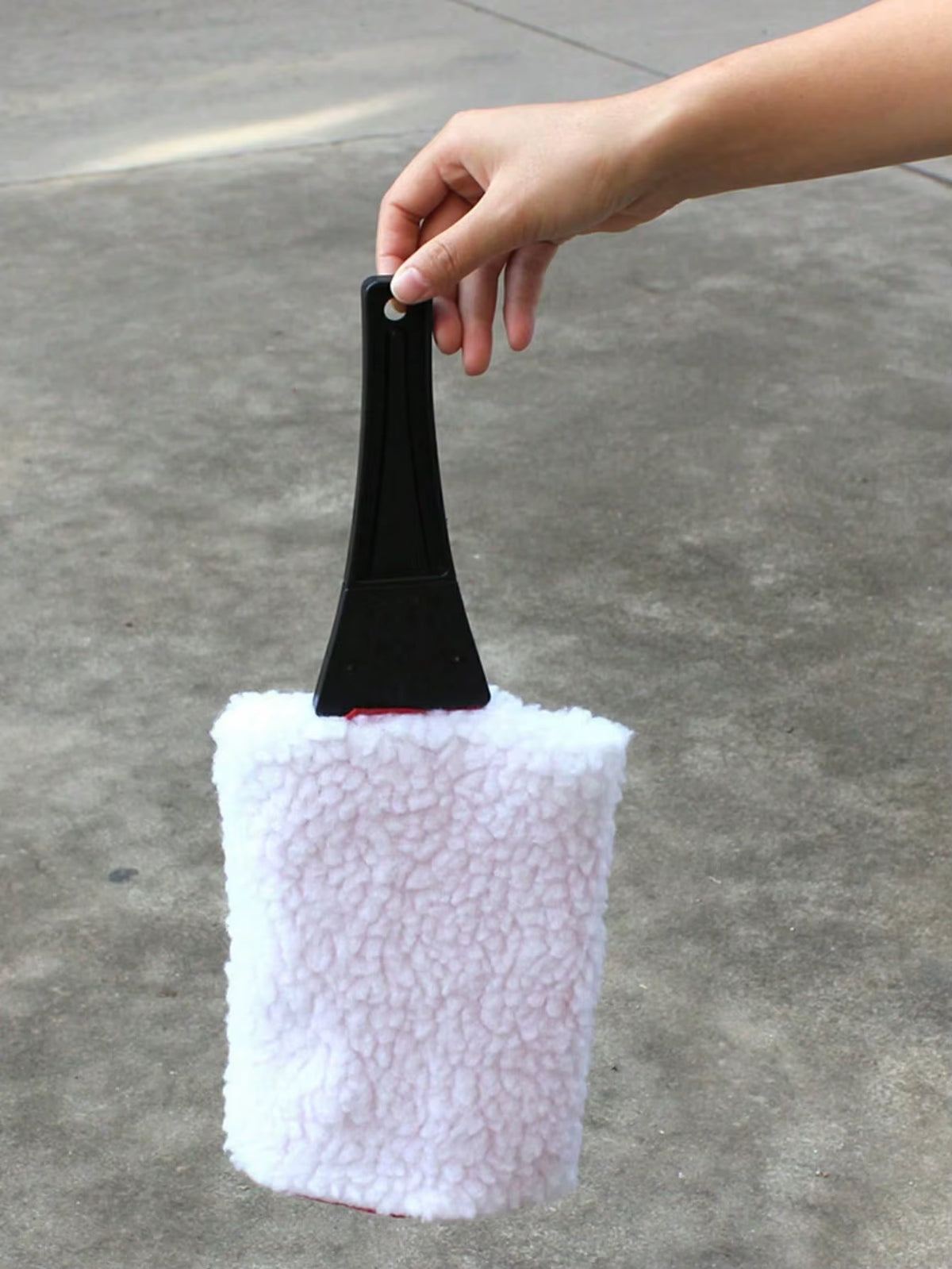 Ice Scraper Glove – Warm Lined Windshield Scraper Mitt – image 3