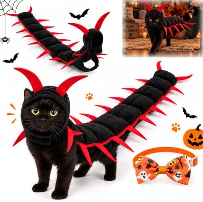 Centipede Cat Costume for Halloween, Cats and Small Dogs
