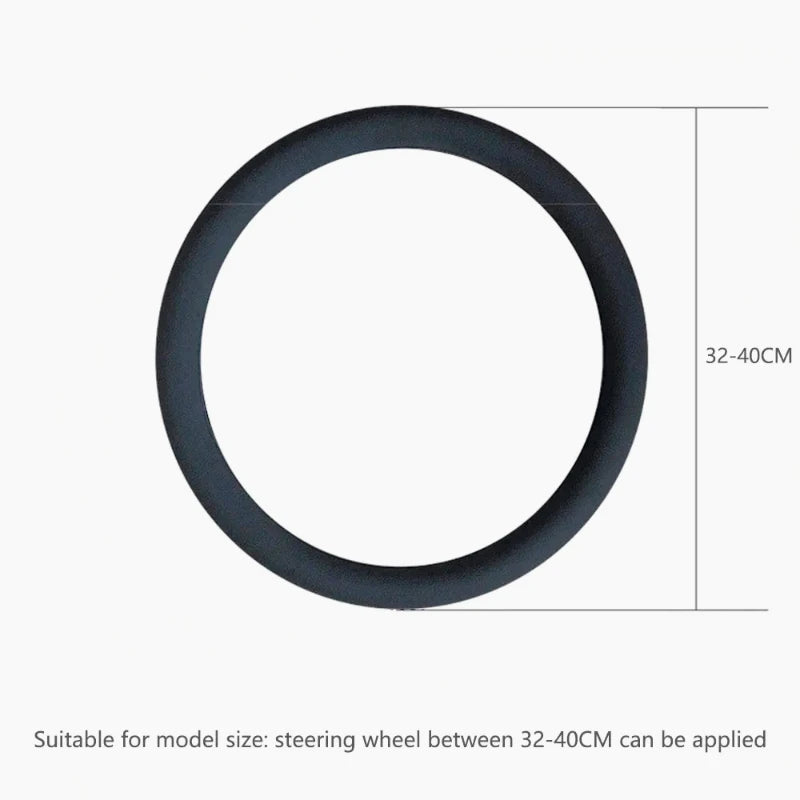 Silicone Steering Wheel Cover - Non-Slip Grip for 32-40 cm Wheels – image 4