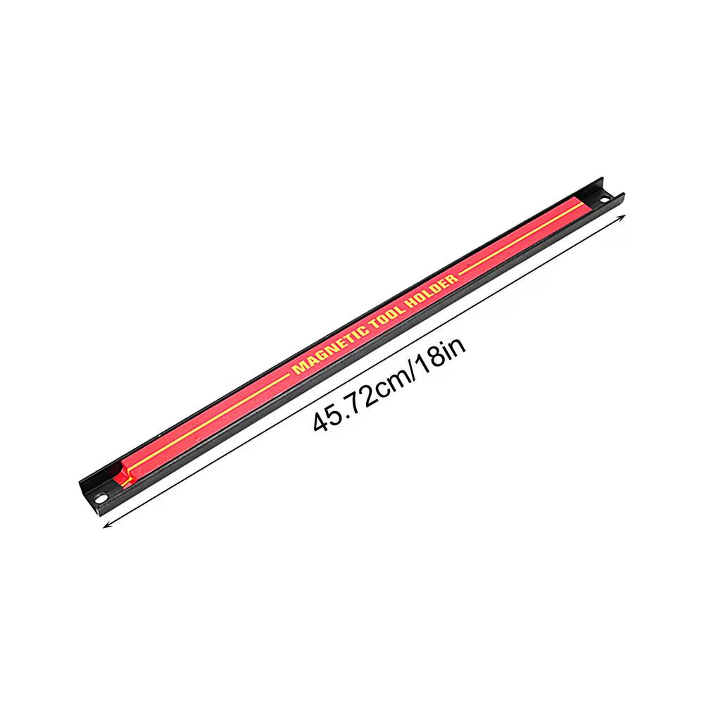 Garage Magnetic Tool Holder Bar 18 in, Wall Mount Tool Strip