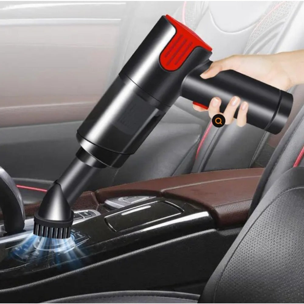 Corded 12V Car Vacuum – Handheld Cleaner with Crevice & Brush Tools – image 4