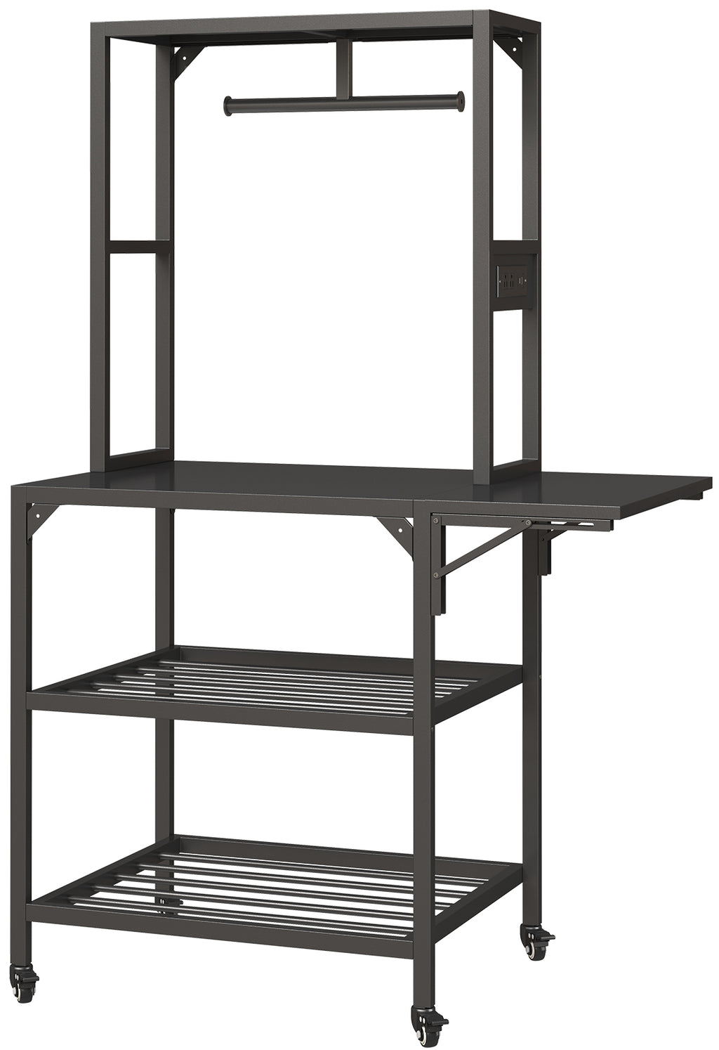 Heavy Duty 3D Printer Workbench with T-Shaped Filament Spool Rack – image 3