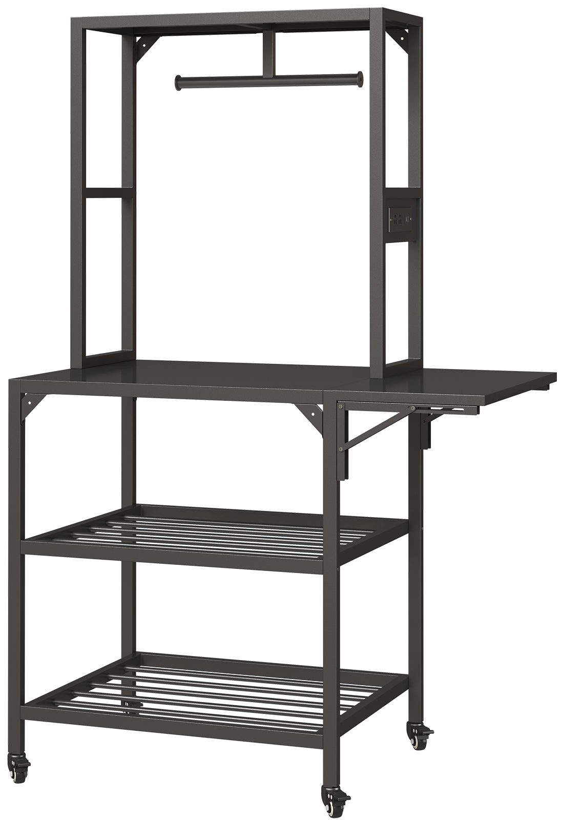 Heavy Duty 3D Printer Workbench with T-Shaped Filament Spool Rack – image 3
