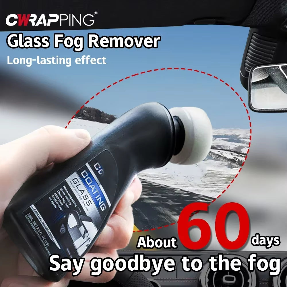 Car Glass Anti-Fog Spray – Windshield & Mirror Fog Repellent – image 2