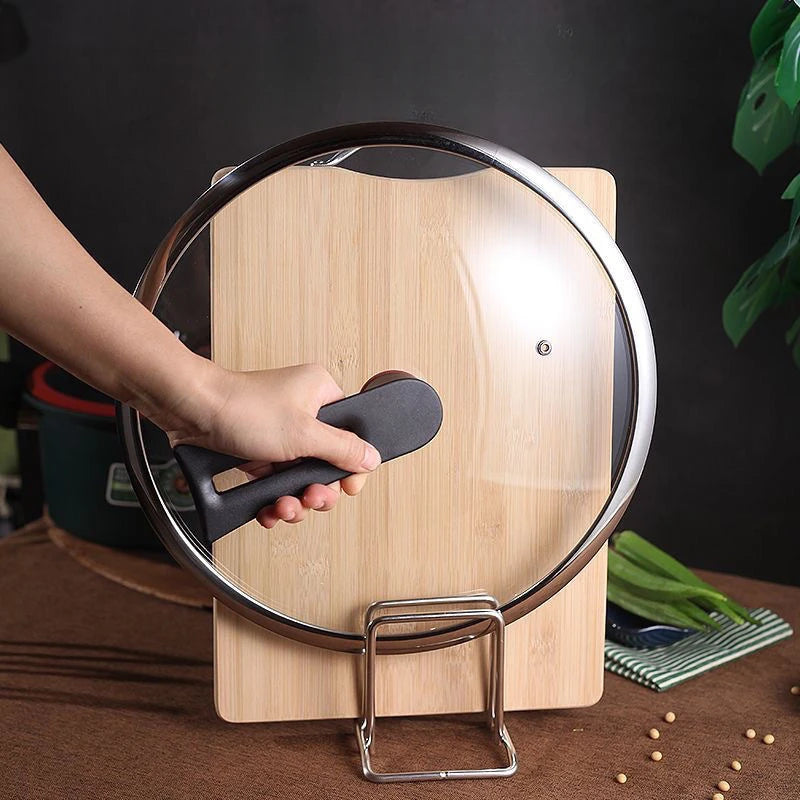Pot Lid Rack - Stainless Steel Cutting Board Holder – image 7