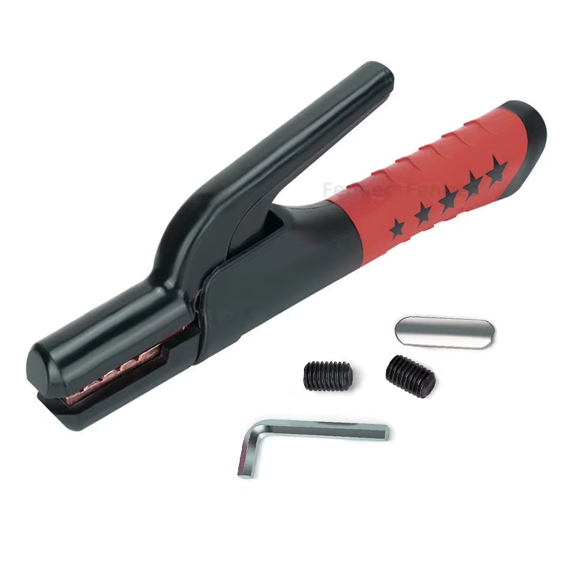 Welding Electrode Holder 800A, All-Copper Stick Welder Clamp