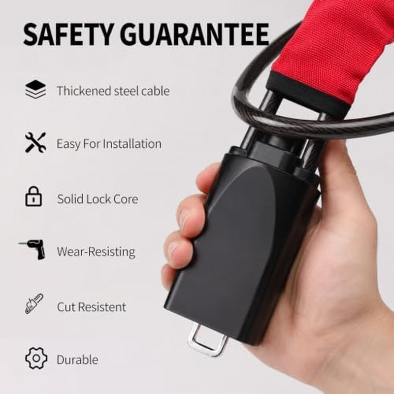 Steering Wheel Lock 2-Pack – Seat Belt Anti-Theft Lock – image 5