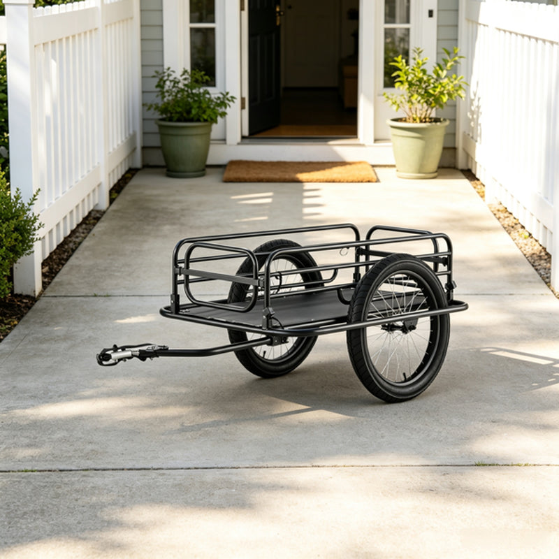 275 Lb Heavy Duty Bike Cargo Trailer with 20 Inch Wheels