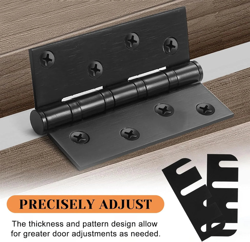 Door Hinge Jig – Aluminum Router Mortise Template Kit, 2.5–5 in – image 7