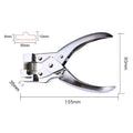 Heavy Duty Euro Slot Hang Tab Punch Pliers, 10 x 30 mm
