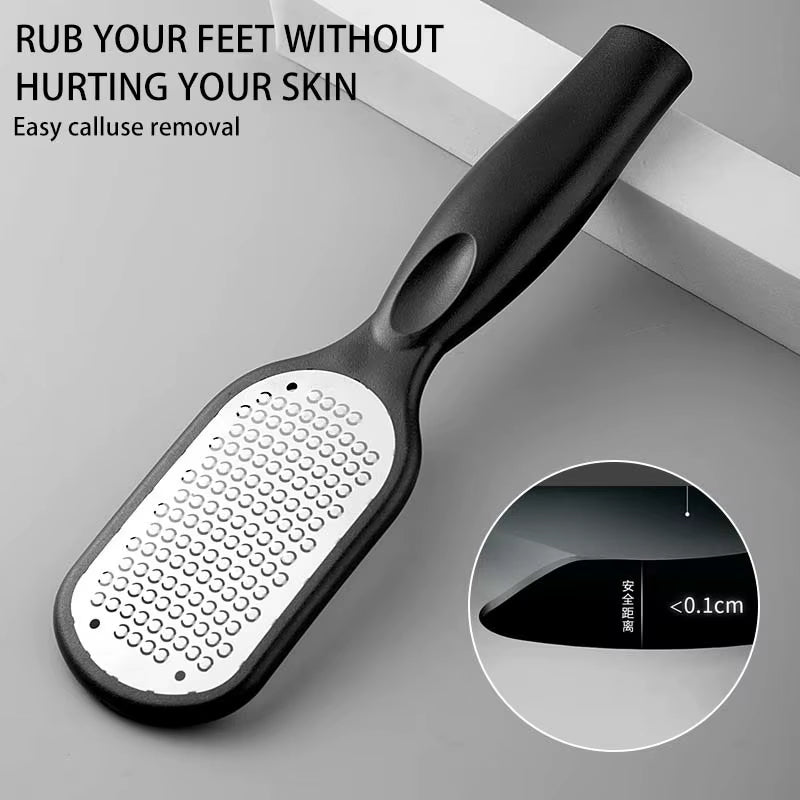 Foot File Stainless Steel Callus Remover Pedicure Rasp – image 3