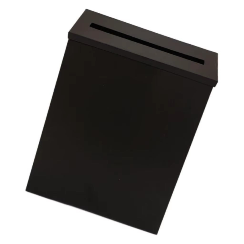 Wall Mount Metal Mailbox Space Saving Letterbox for Front Door – image 1