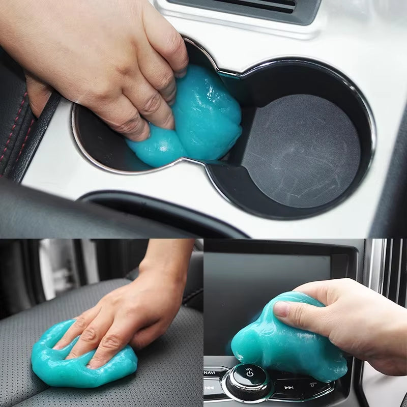 Car Cleaning Gel - Dust Remover Putty for Air Vents, Dashboard & Keyboard