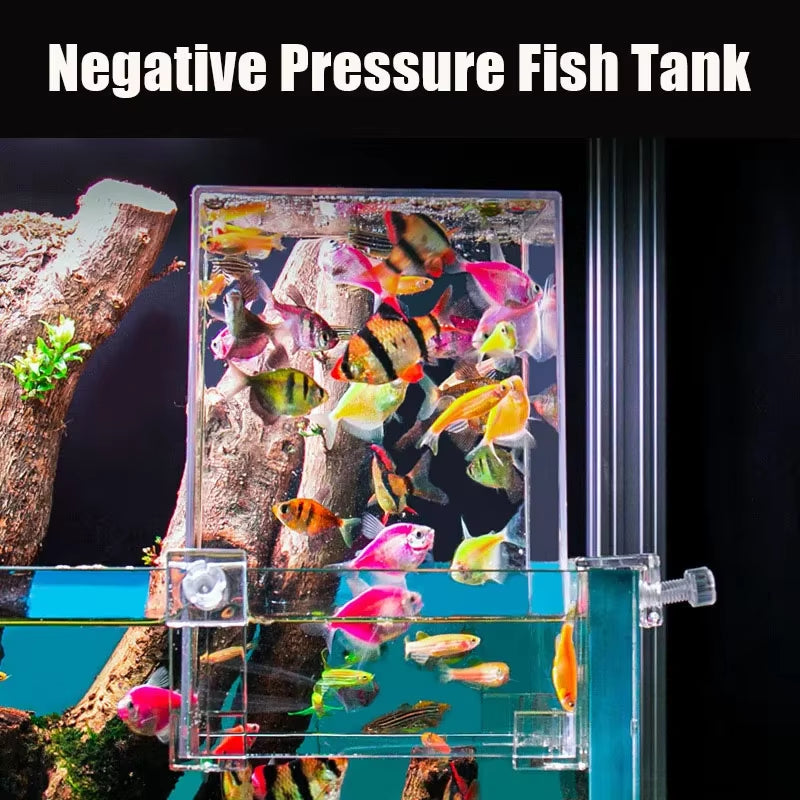 Negative Pressure Acrylic Fish Tank Topper for Aquariums – image 3