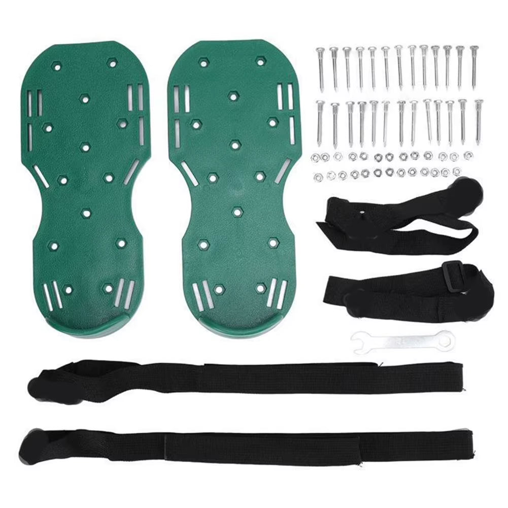 Lawn Aerator Shoes - Spiked Sandals for Yard Aeration