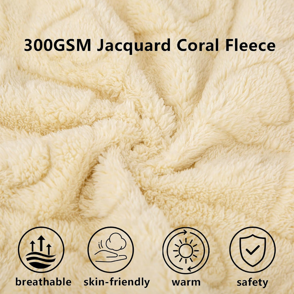 Pet Blanket for Dogs and Cats, 300GSM Coral Fleece, Washable – image 4