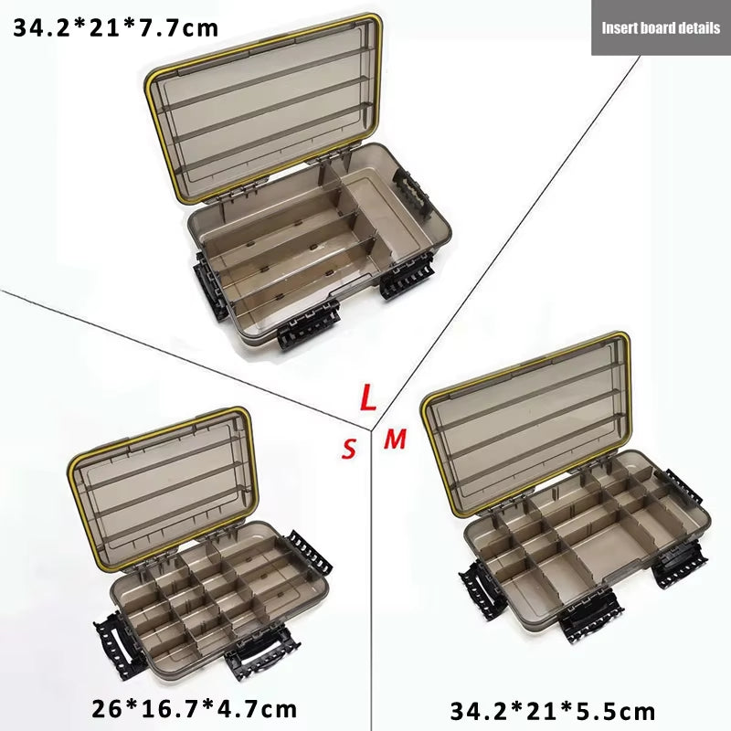 Large Waterproof Fishing Tackle Storage Box – image 3
