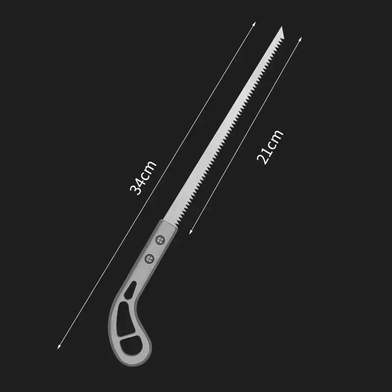Japanese Pull Saw - SK5 Steel Fine Tooth Hand Saw for Wood, Branches & Drywall