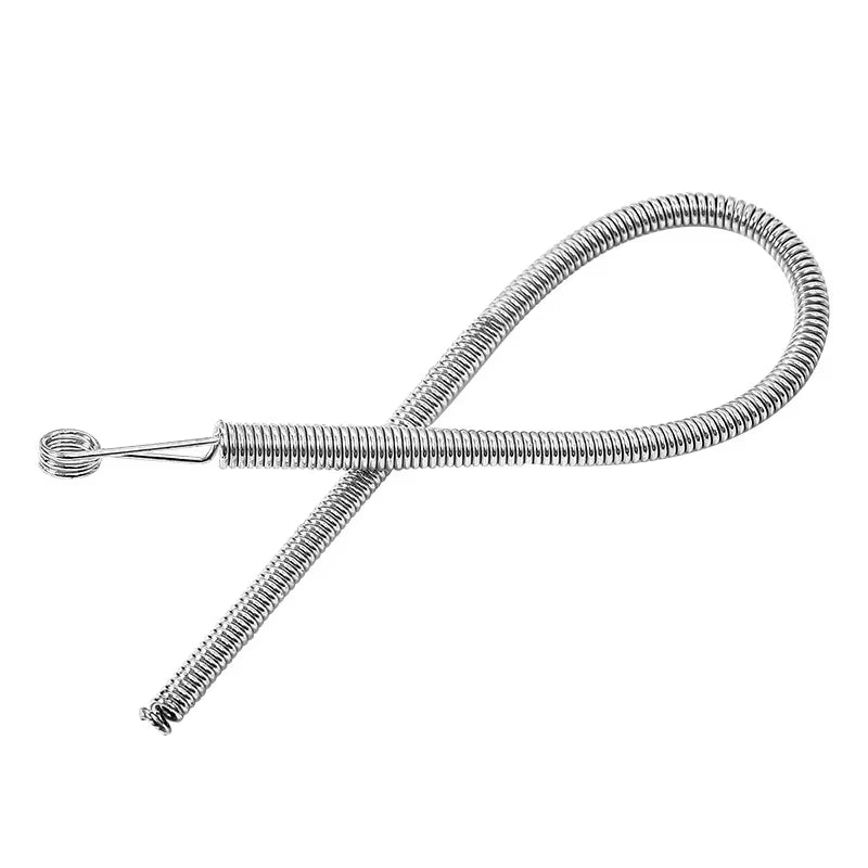 Drawstring Threader Tool, Metal Spring Clip for Hoodies & Pants