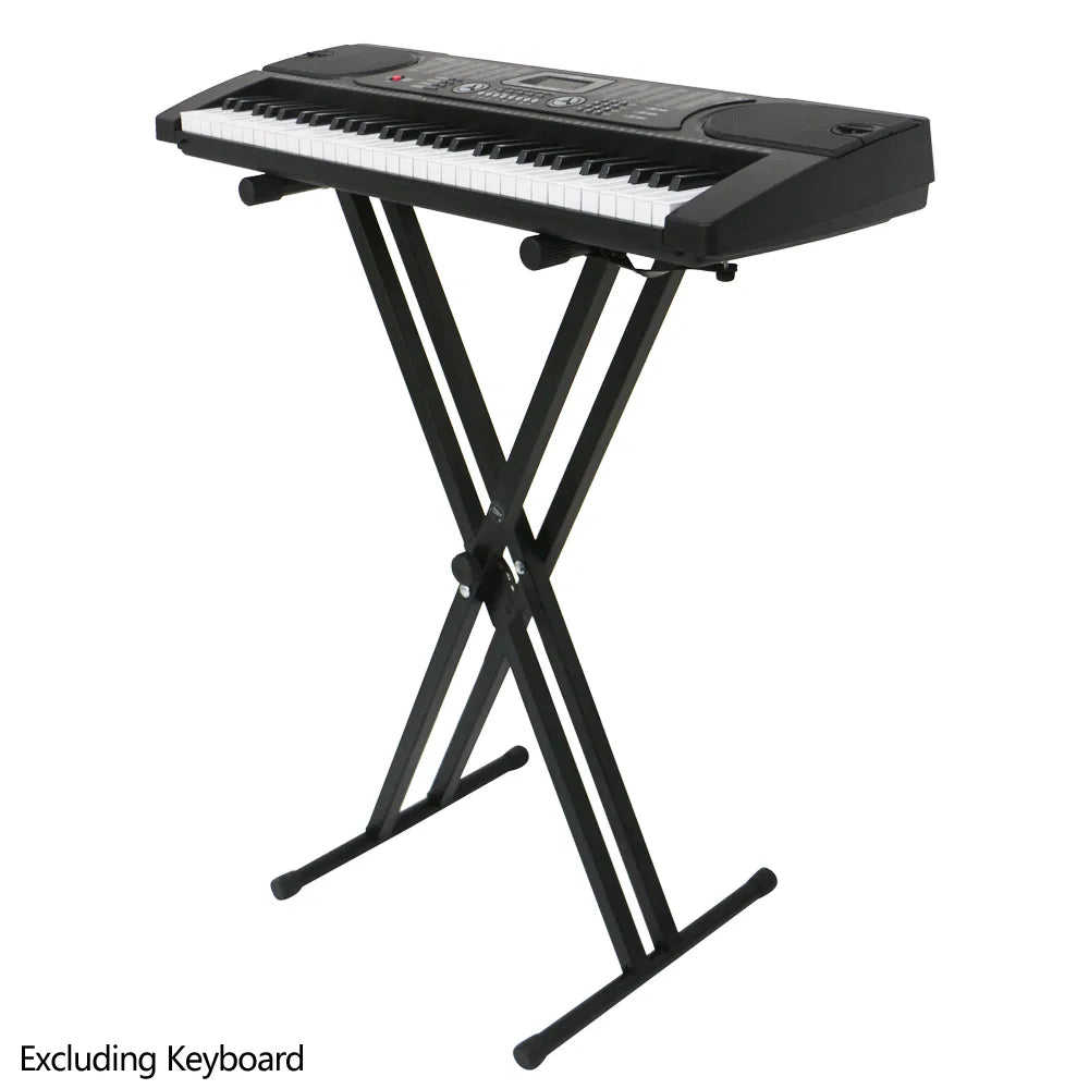 X-Style Keyboard Stand and Folding Piano Bench Set, Adjustable – image 13