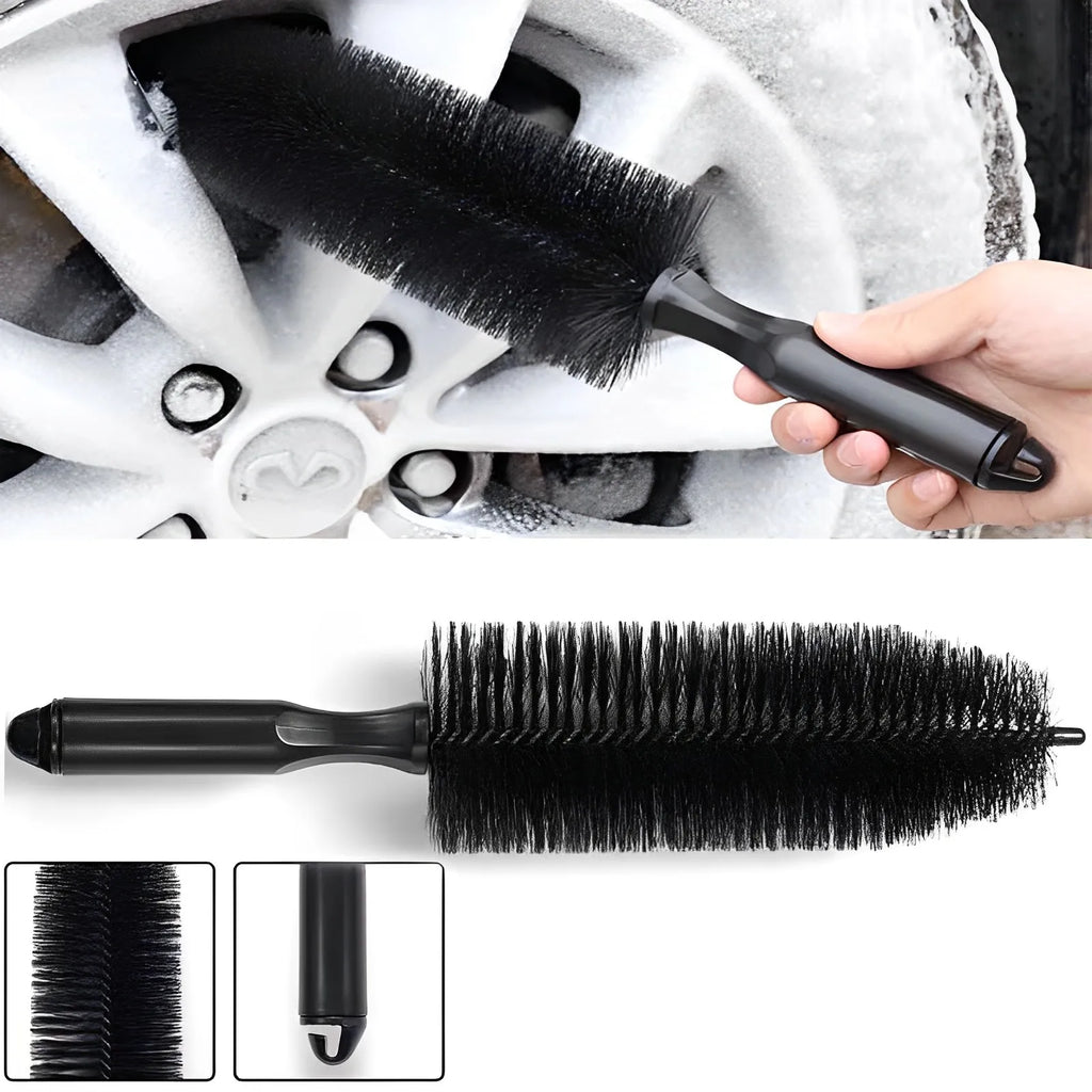 Wheel Tire Brush – Car Rim Detailing Scrubber – image 2