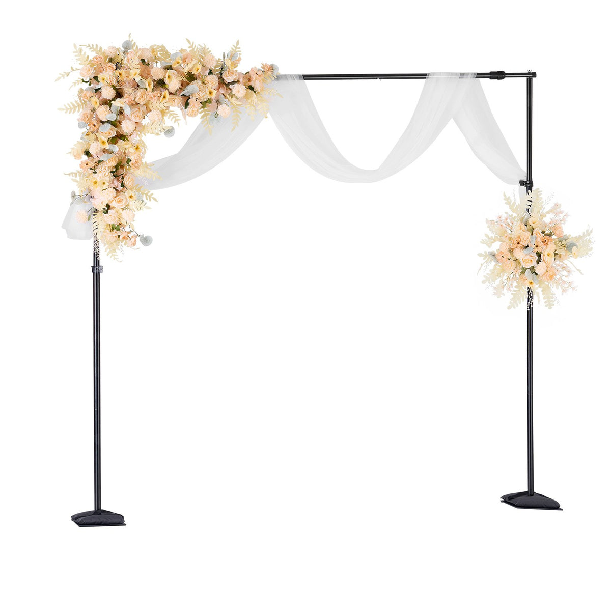Adjustable 8.5 x 10 Ft Photo Backdrop Stand Kit With Carry Bag – image 2
